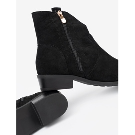 Seastar Černé boty semišové kovbojské boty černý 1