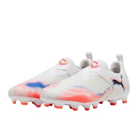 Puma Future 8 Match LL FG/AG JR 108618 01 Fotbalové boty bílý 1