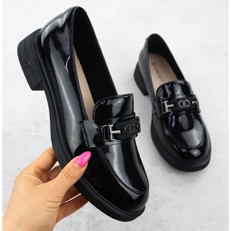 Dámské kožené boty VALNISED MALISERS BLACK VINCEZA 39957 černá 1