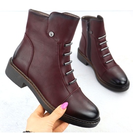 Jezzi Izolované ženské burgundské jezery ASA252-5 červené 1