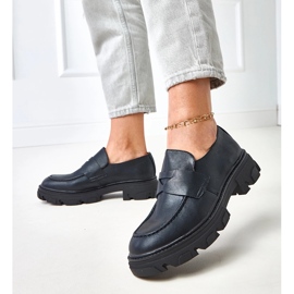 Černé ženy Mathered Moccasins Kirna černý 2