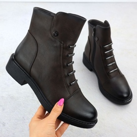 Izolované boty Jezzi v ASA252-5 Jez437G černá 1