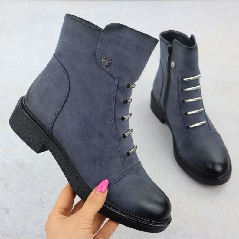 Izolované boty Jezzi v ASA252-5 Jez437e modrý 1