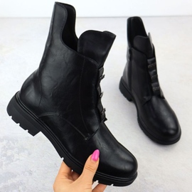 Izolované jezzi boty v MR2501-4 JEZ454A černá 1