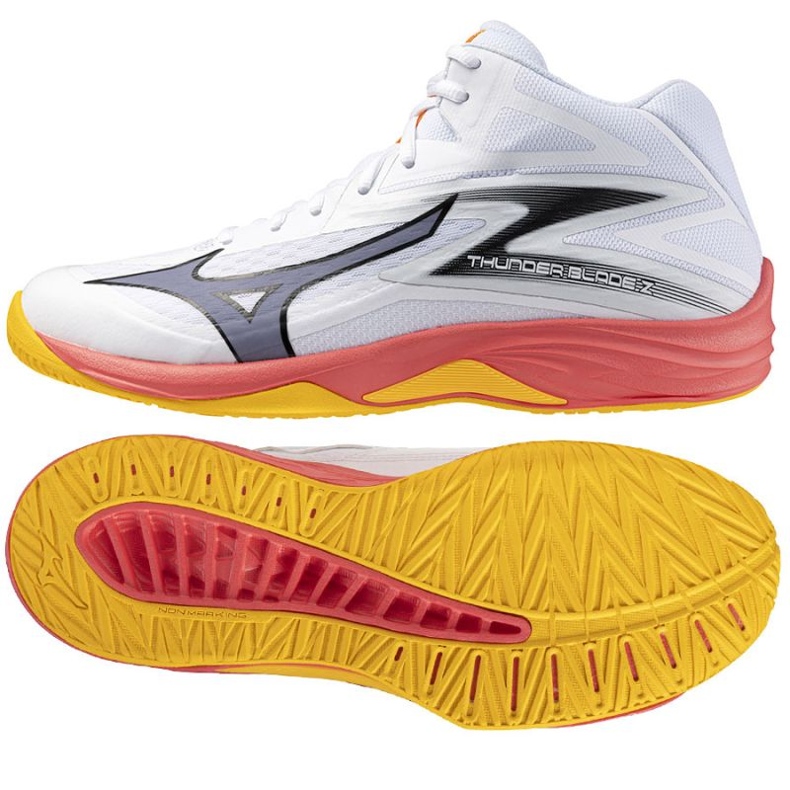 Boty Mizuno Thunder Blade se střední V1GA237598 bílý 1