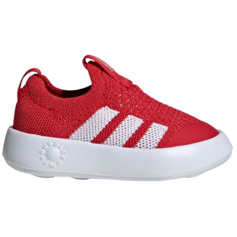 Adidas Bubbleomfy a JR JI1609 boty červené 1
