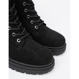 Shelvt Elegantní černí pracovníci s lesklými krystaly černá 1