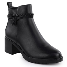 Black Potocki Izolované boty Z25-SZ12690- černý 1