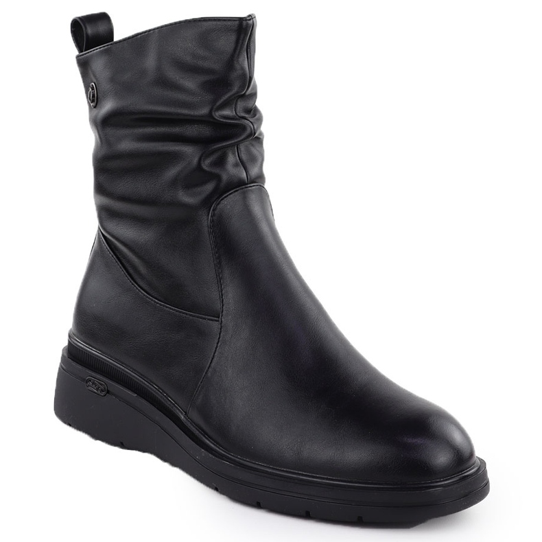 Dámské boty na klínech Black Vinceza 26-58557 černý 1