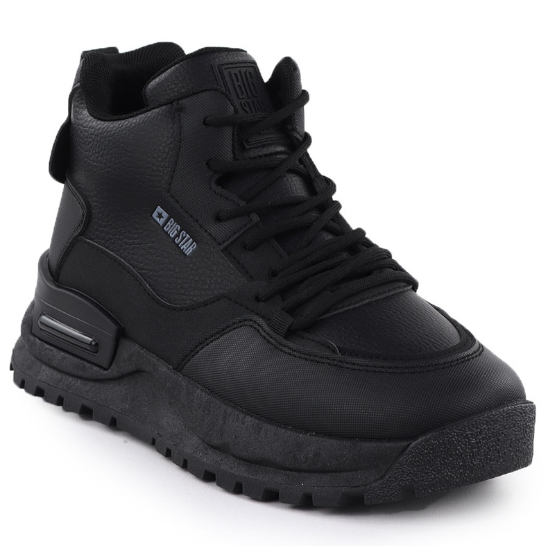 Dámské tenisky na platformě Black Big Star SS274509 černý 1