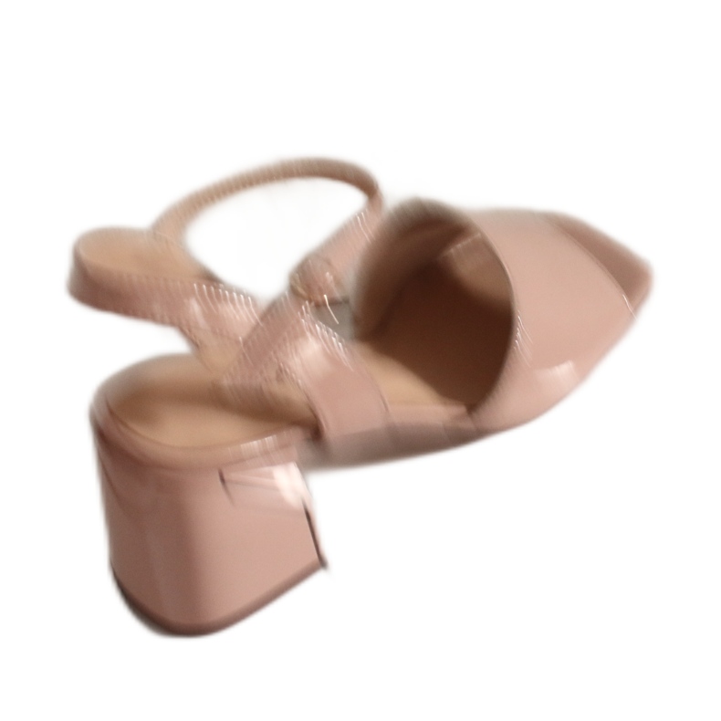 Dámské sandály Angel Angel Blue XT-24048 Vysoké podpatky bledě růžové růžový 1