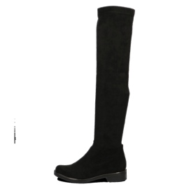 Dámské boty přes koleno Stretch Black Caprice 25510-41 044 černý 1