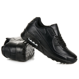 Černé sportovní boty černá 4