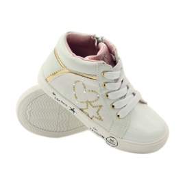 American Club Sportovní dívčí americké srdce žlutá bílý 3 American Club Sportovní dívčí americké srdce žlutá bílý 3