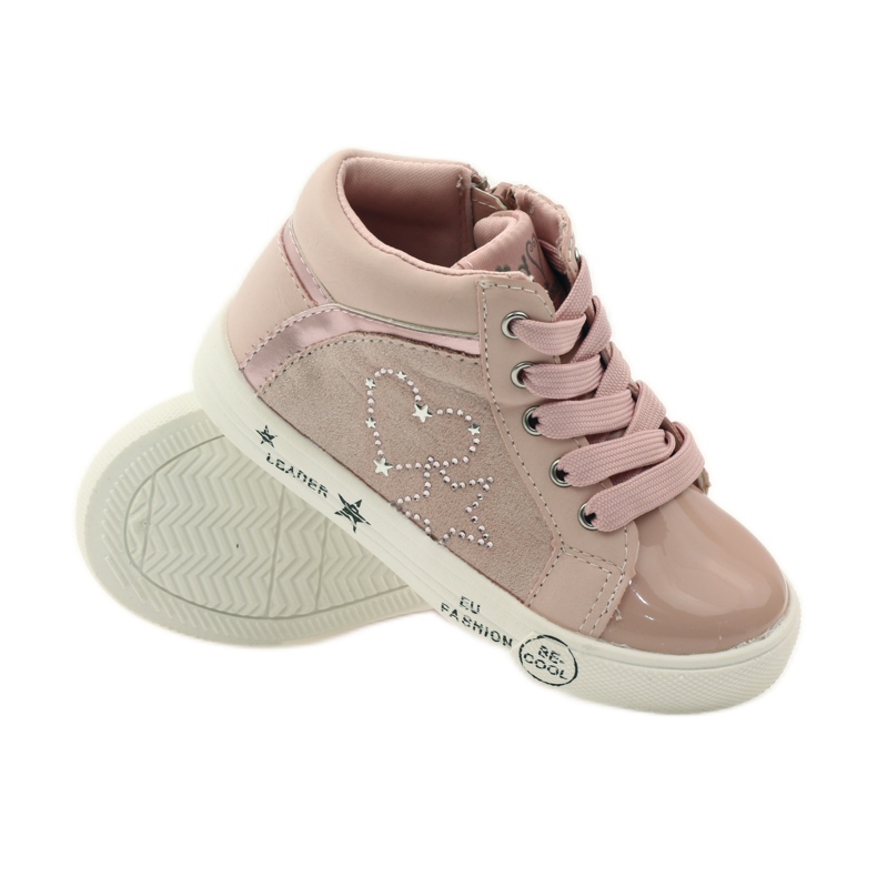 American Club Sportovní dívčí americké srdce růžový 3