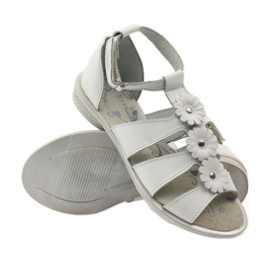 Ren But Sandály Ren-But 4120 bílé bílý 4