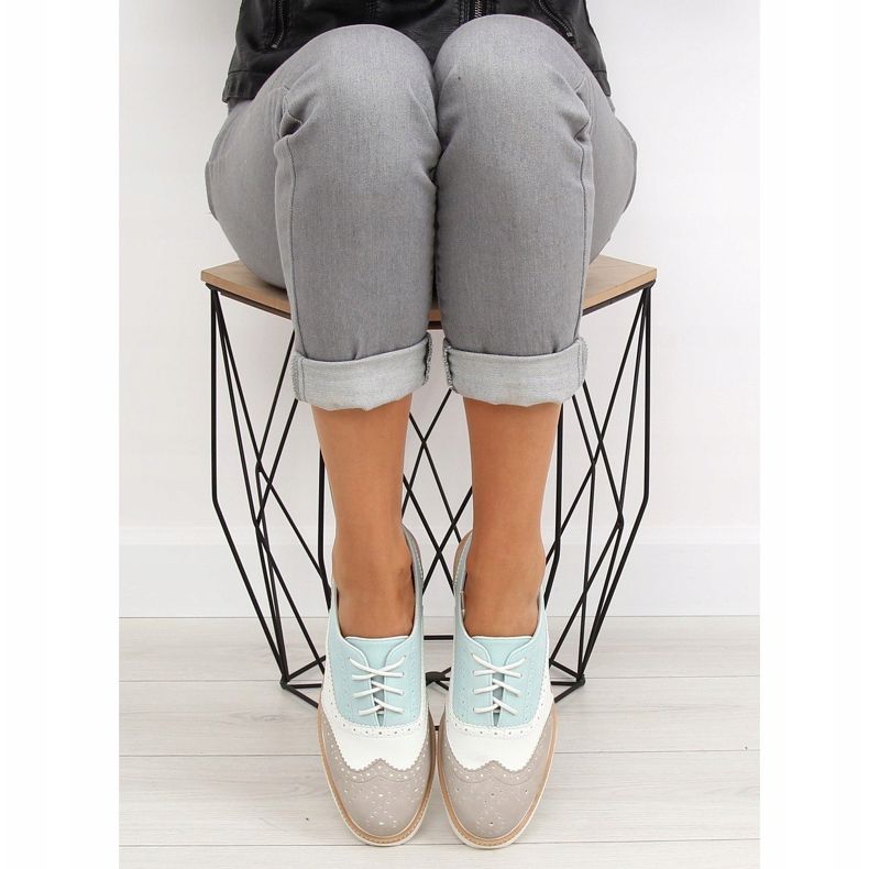 Dámské mokasíny A-9250 Grey šedá 2