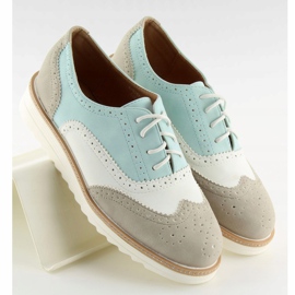 Dámské mokasíny A-9250 Grey šedá 1