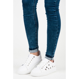 Bílé tenisky hvězdičky bílý 1