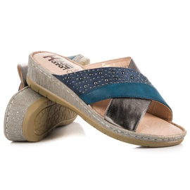 Kylie Neformální pantofle modrý 1