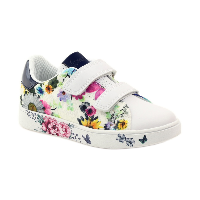 American Club Americké tenisky s koženou stélkou vícebarevný bílý 1 American Club Americké tenisky s koženou stélkou vícebarevný bílý 1