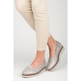 Vinceza Lordsy na platformě šedá 1