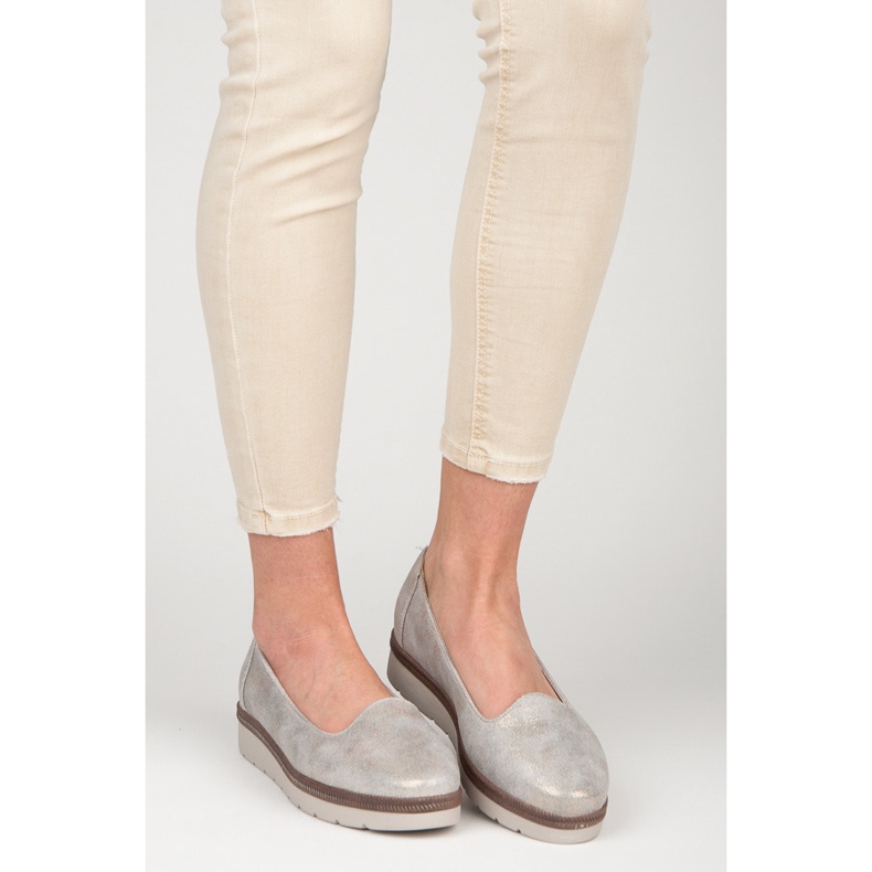 Vinceza Lordsy na platformě šedá 2