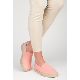 Kylie Růžové espadrilky růžový 2