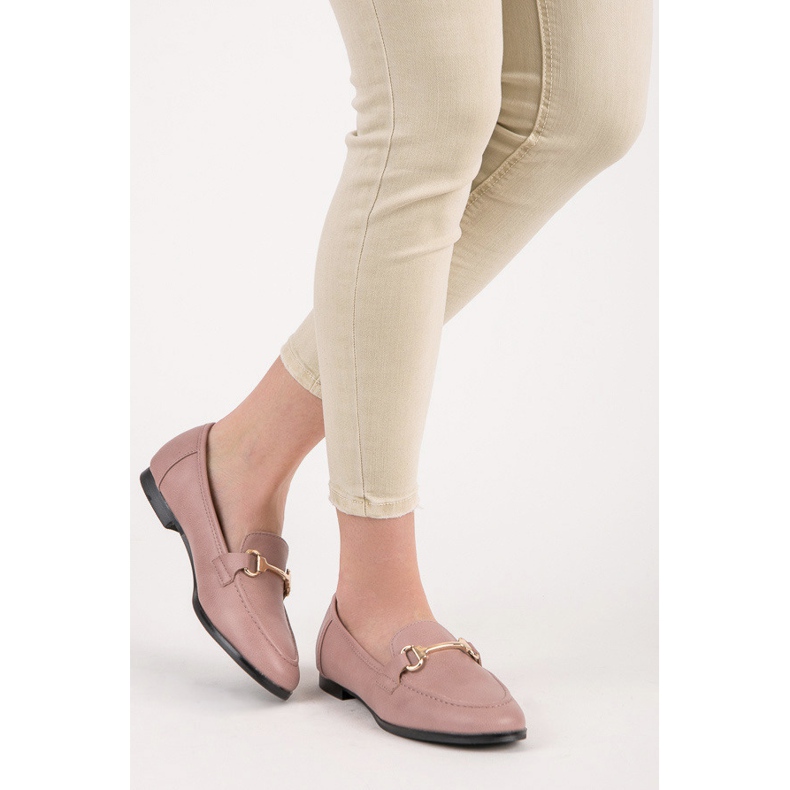 Vices Nazouvací mokasíny růžový 1