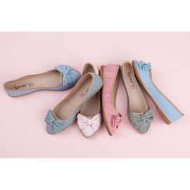 Seastar Žebrovaná Balerína S Mašlí červené 1 Seastar Žebrovaná Balerína S Mašlí červené 1