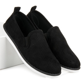 Bestelle Prolamované slipy černá 2