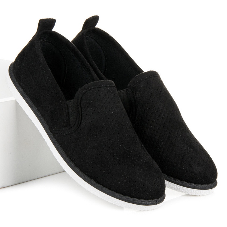 Bestelle Prolamované slipy černý 2