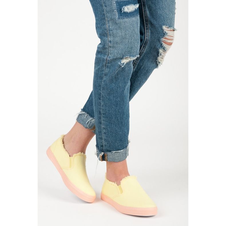 Seastar Žluté slipony žlutá 2