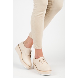 Vices Svěráky vázaných bot na klínku hnědý 2