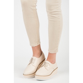 Vices Svěráky vázaných bot na klínku hnědý 1