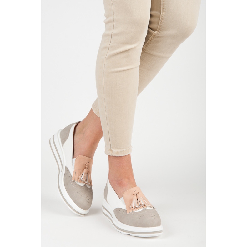 Dámské boty boho vices šedá 2