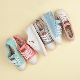 Seastar Šněrovací tenisky, espadrilky zelený 1