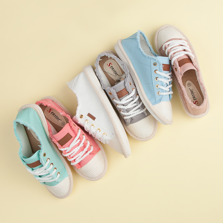 Seastar Šněrovací tenisky, espadrilky zelený 1