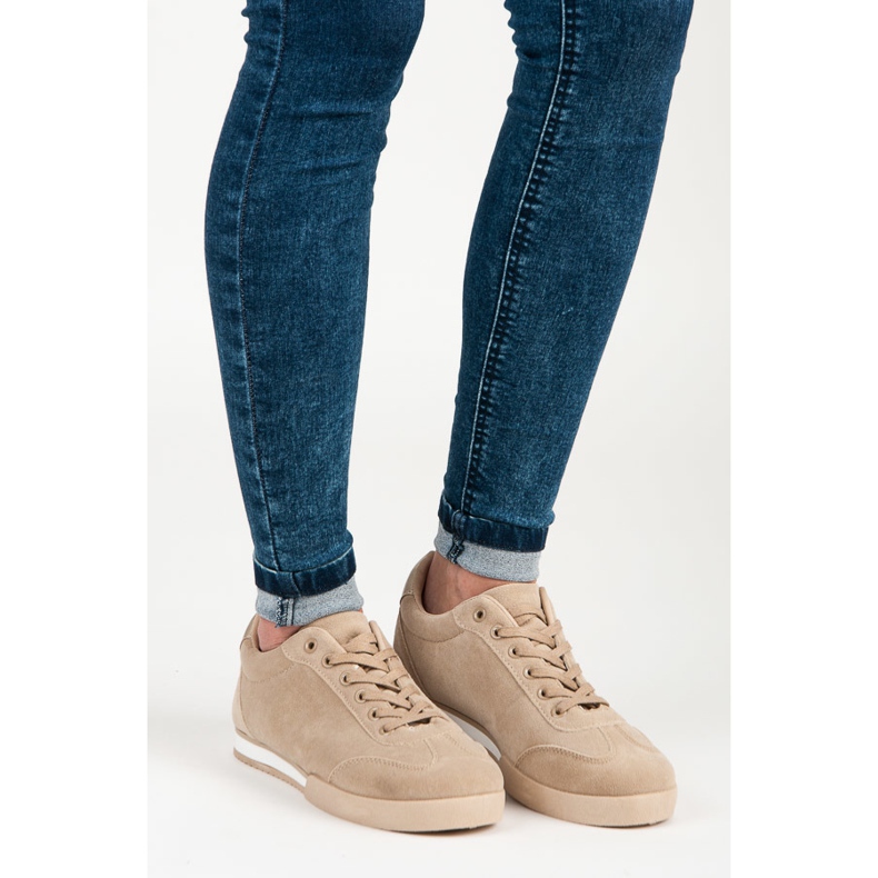 Vices Semišové sportovní boty svěráky hnědý 1