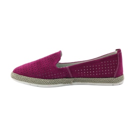 Filippo Lordsy baleríny espadrilky F 081 fuchsiové růžový 2