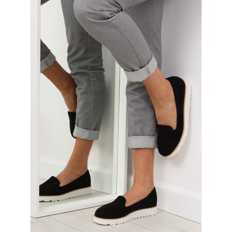 Mokasíny lordsy black T309P black černá 1