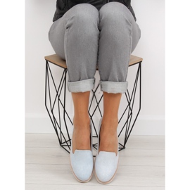 Modré mokasíny Lordsy T309P Modré modrý 2