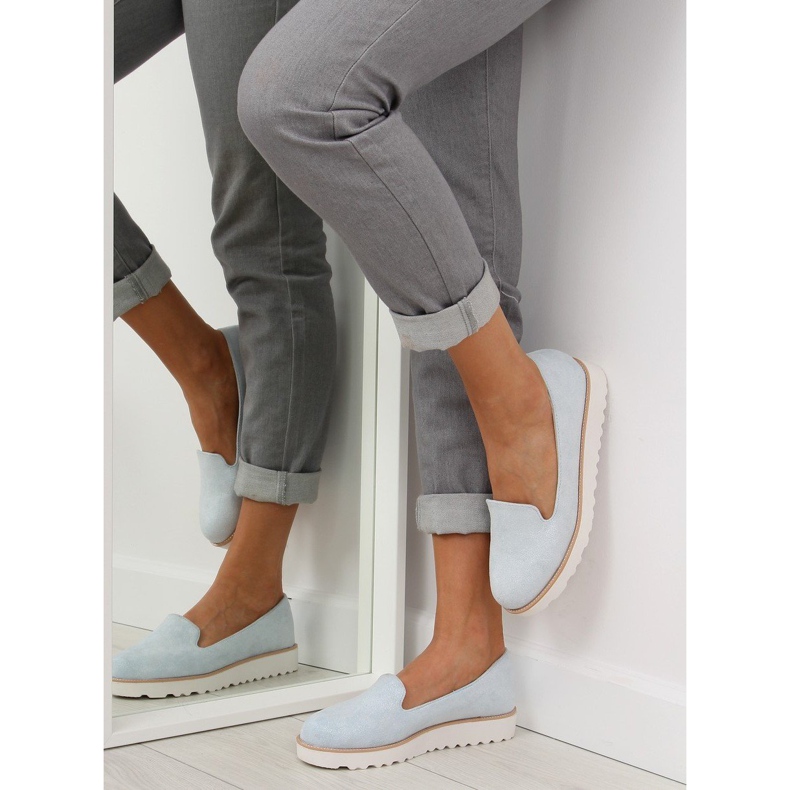 Modré mokasíny Lordsy T309P Modré modrý 1