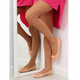 Dámské sladké rty béžové baleríny FM217-6 Nude béžový 2