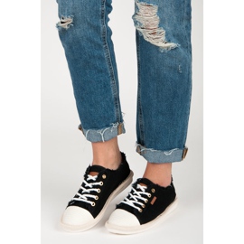 Seastar Šněrovací espadrilky černý 1