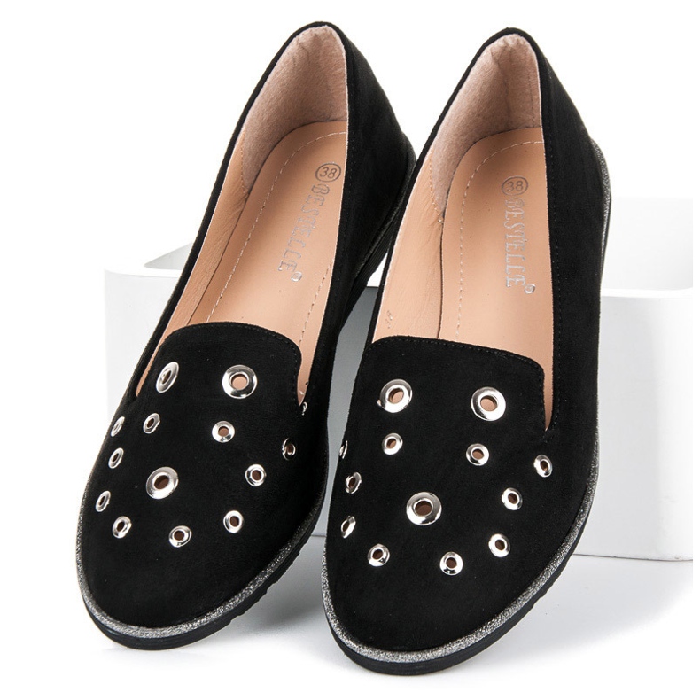 Bestelle Semišové pány černý 1