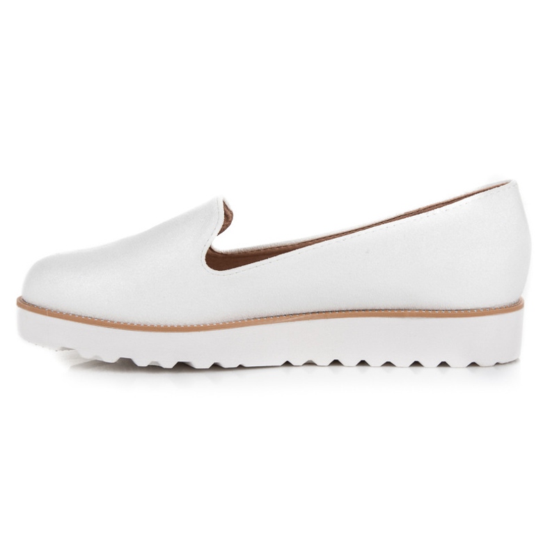 Seastar Nazouvací boty na platformě bílý 1