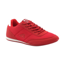 American Club Americký 7066 červený joggingový sport bílý 1