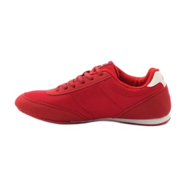 American Club Americký 7066 červený joggingový sport bílý 2