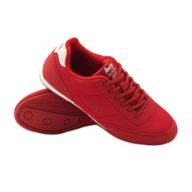 American Club Americký 7066 červený joggingový sport bílý 3